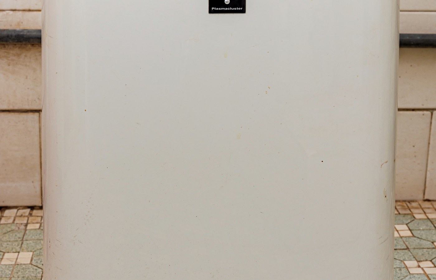 Real photo of sharp dehumidifier front side for Dehumidifier buying guide for damp rooms and laundry days