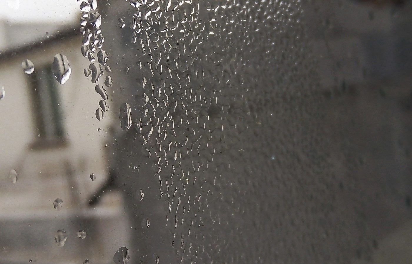 Real photo of window condensation photo for Our home energy review method and scoring policy