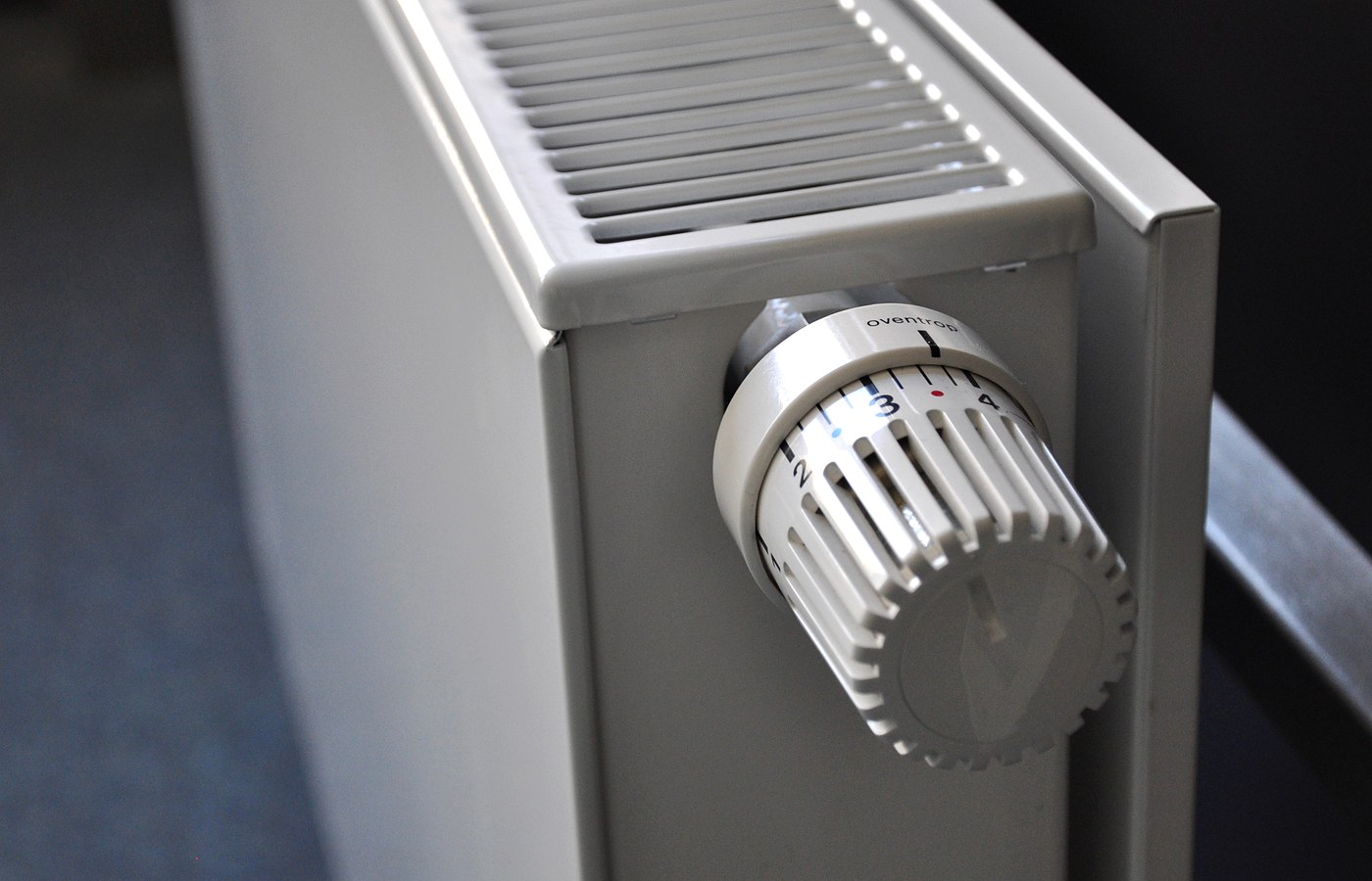 Real photo of radiator photo for Radiator reflector panels and valves: where they make sense