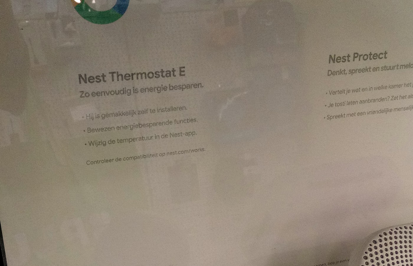 Real photo of nest thermostat photo for Smart thermostat buying questions before installation